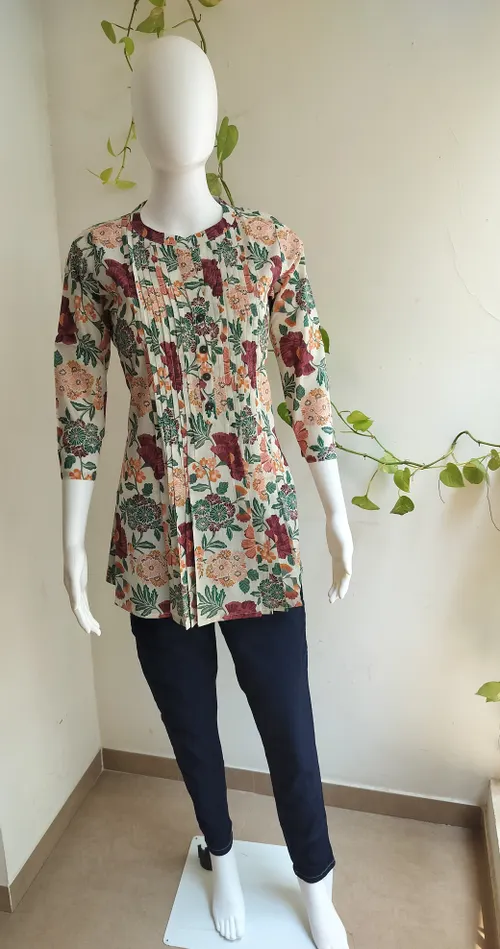 Pintuck Tunic Top 4
